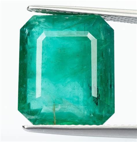 No Reserve Intense Green Zambian Emerald Ct Catawiki