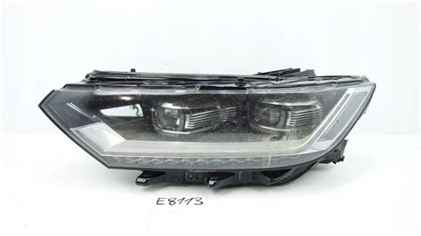 Vw Passat B Lampa Full Led Lewy Prz D Przednia G C Vw