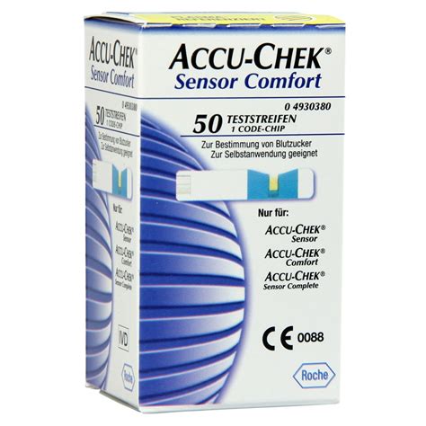 ACCU CHEK Sensor Comfort Plasma Teststreifen 50 Stück online bestellen