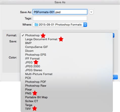 The Big 5 Photoshop Formats Photofocus