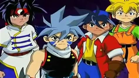 Bladebrakers Beyblade Temporada 1 Kai Tyson Ray Max Fondo De