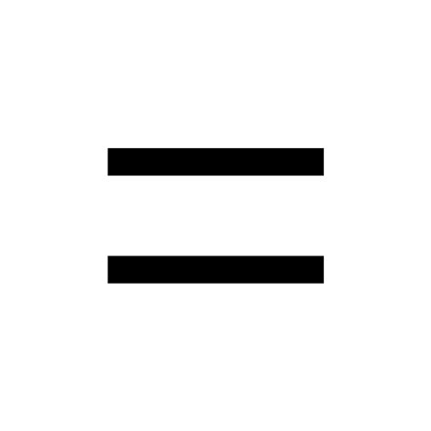 Equal Vector Svg Icon Svg Repo
