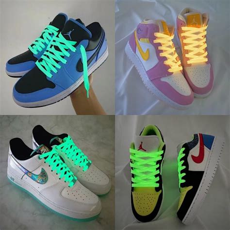 Luminous Shoelaces Glow In The Dark Night Fluorescent Laces Rare