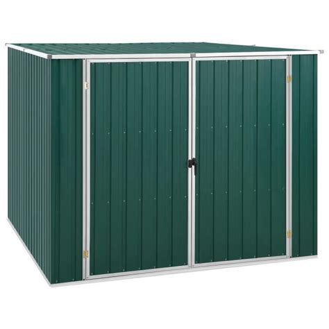 Cabane extérieure MVP Grande Abri de jardin pour stockage Vert