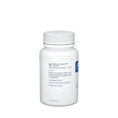 Alpha Lipoic Acid Mg Pure Encapsulations