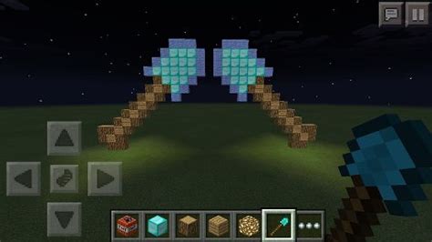 Diamond shovel pixel art | Minecraft Amino