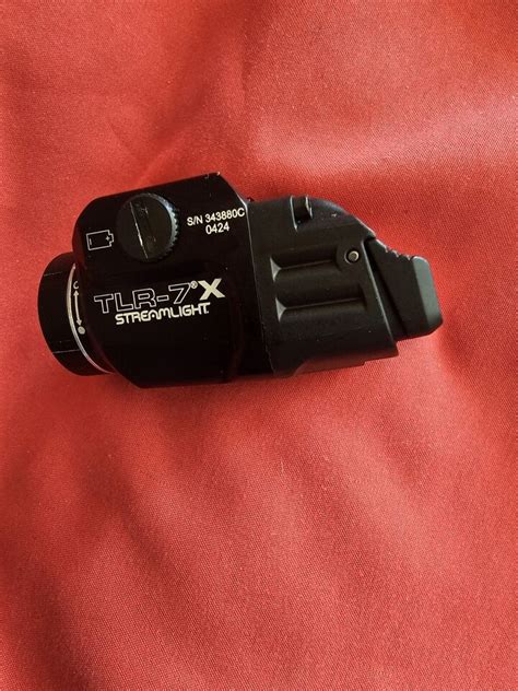 streamlight tlr   weapon mounted light ebay
