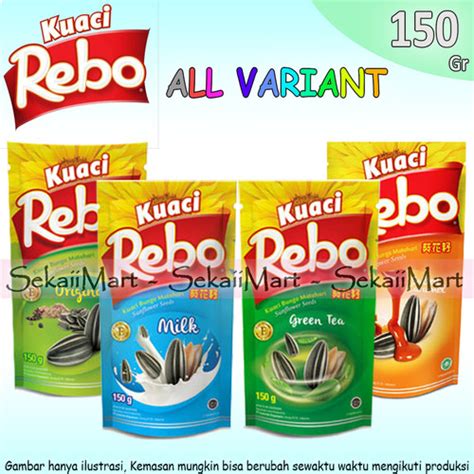 Jual REBO Kuaci Biji Bunga Matahari 150g Sun Flower Seeds All Variant