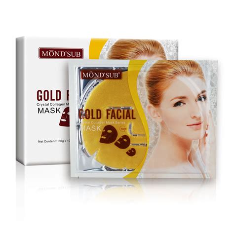 Mond Sub Gold Collagen Facial Mask Pack Of