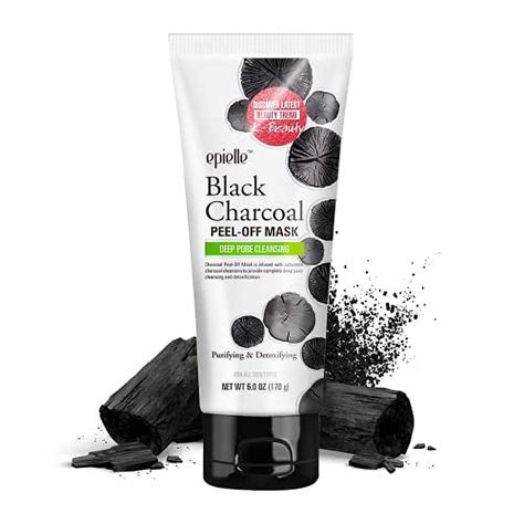 Epielle Black Charcoal Peel Off Face Mask Deep Pore Cleansing With