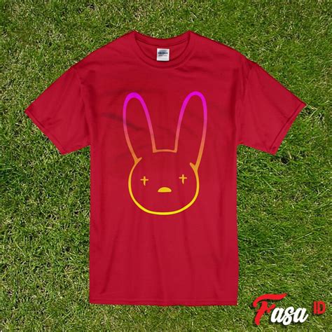 Bad Bunny Logo T Shirt Bunnies Shirt Rabbit Shirt Bunny Etsy