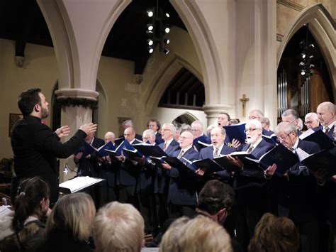 Weybridge Male Voice Choir For The Fallen Autumn Concert All