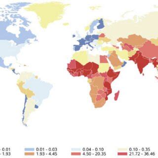 Age Standardized Incidence Rate ASIR Cases Per 10 000 000 In 2019