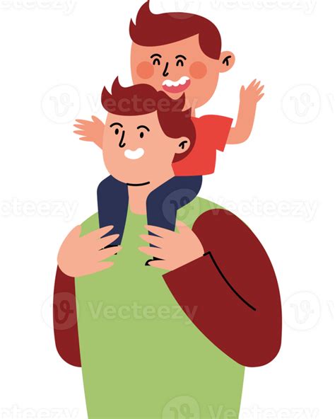 Father And Son Clipart 49502929 PNG