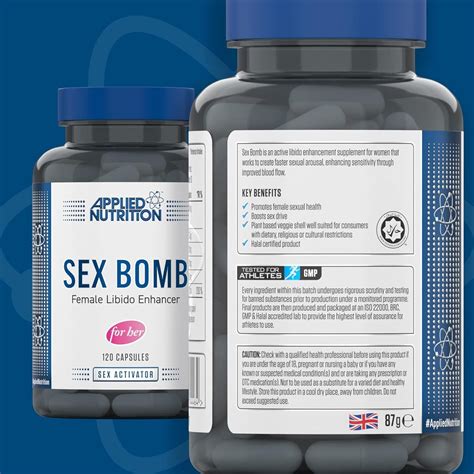 Applied Nutrition Sex Bomb For Her Libido Booster For Women Female Libido Enha Ebay