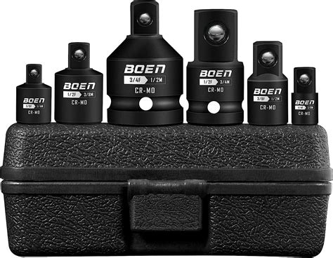 Boen Piece Impact Socket Adapter Set Drive