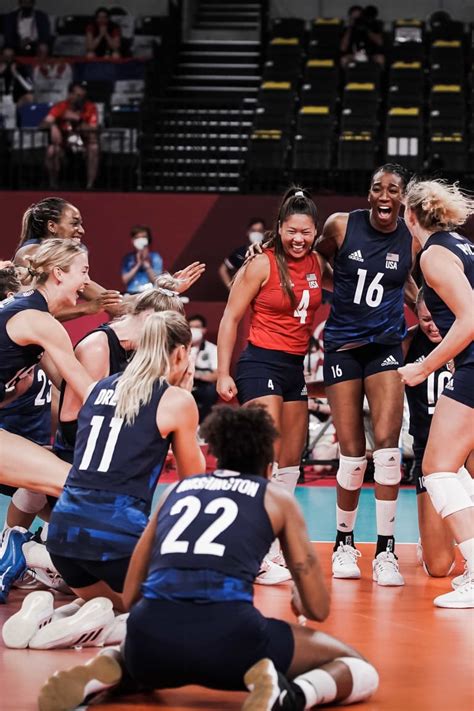 SRB-USA Women Olympic Games Tokyo 2020 - Volleyball 06.08.2021 ...