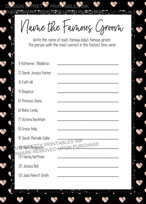 Free Printable Couples Games Printable Calendars At A Glance