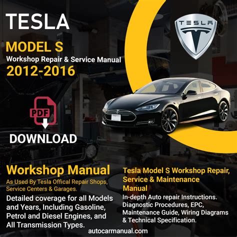 Tesla Model S Repair Manual Service And Maintenance