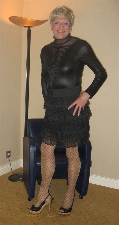 Tg In Hh And Fence Net Stockings Cindy Owen Flickr