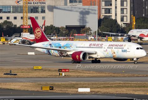 B R Juneyao Airlines Boeing Dreamliner Photo By Feijikaide