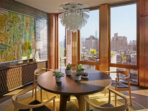 West 14th Street Penthouse Transitional Dining Room New York By