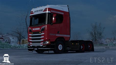 Scania S J P Vis Zn Skin ETS2 Mods