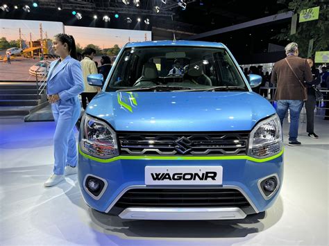 Auto Expo 2023 Maruti Suzuki Wagon R Flex Fuel Showcased