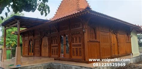 Rumah Joglo Limasan Jawa Bahan Kayu Jati Full Rumah Kayu Jepara