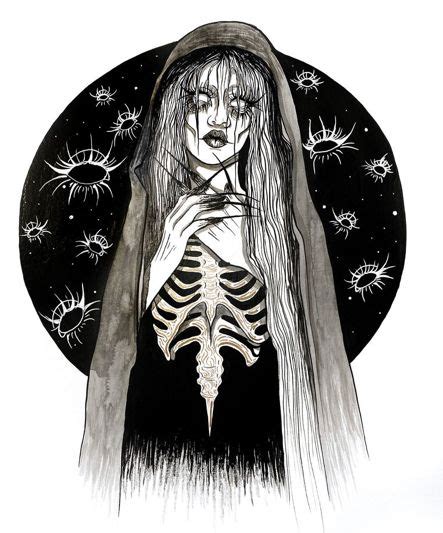 La Llorona Inktober Art Print Artofit