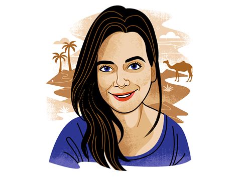 Contributor Illo Abby Tucker By Lucie Rice On Dribbble