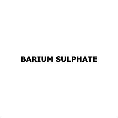 Barium Sulphate Density: 4.5 Gram Per Cubic Meter (g/m3) at Best Price ...