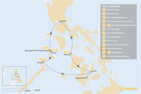 Philippines Beaches Waterfalls And Lagoons 15 Days Kimkim