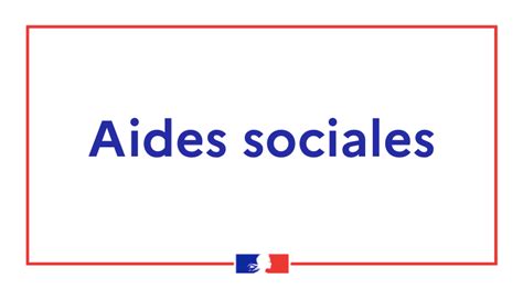 Aides Sociales Consulat Général De France à Montréal