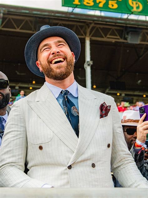 Travis Kelce 2024 Kentucky Derby Suit