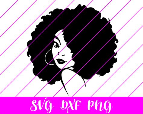 Afro Woman Svg Afro Woman Svg Afro Svg Afro Girl Svg Black Woman Porn