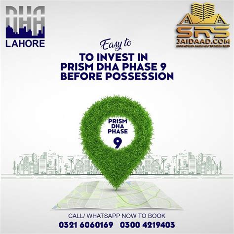 Invest In Prism DHA Phase 9 Before Possession Real Estate Marketing