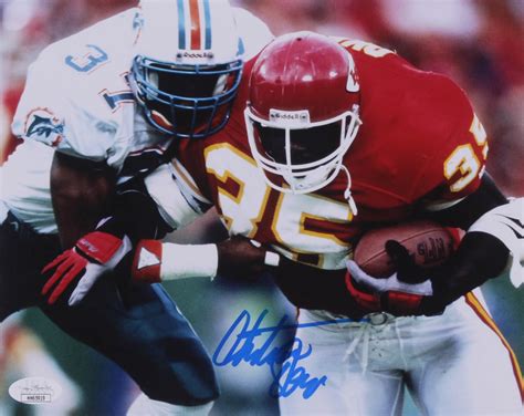 Christian Okoye Signed Chiefs 8x10 Photo (JSA COA) | Pristine Auction