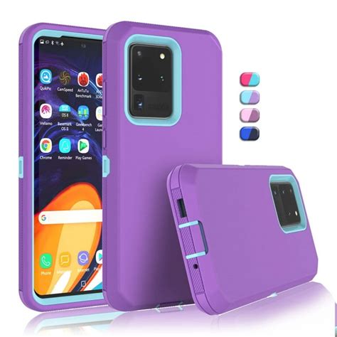 Galaxy S20 Ultra 5g Cases Sturdy Phone Case For Galaxy S20 Ultra 69 Tekcoo Full Body