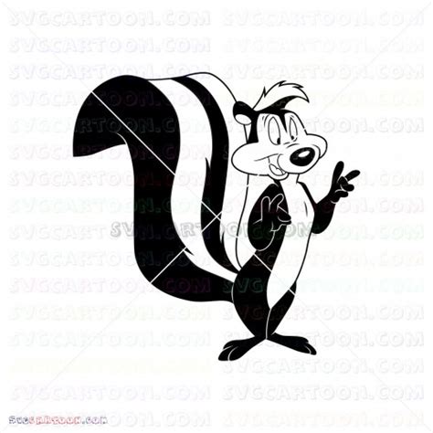 Pepe Le Pew 012 Svg Dxf Eps Pdf Png