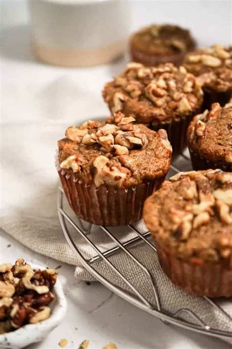 Banana Nut Protein Muffins The Perfect Pear