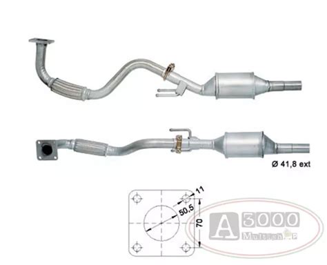 CATALIZZATORE DFC VW POLO 1 4i Classic 1390 Cc 44 Kw 60 Cv AKK 10 99