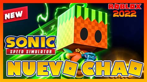 COMO CONSEGUIR El GREEN HILL MASTER CHAO En SONIC SPEED SIMULATOR