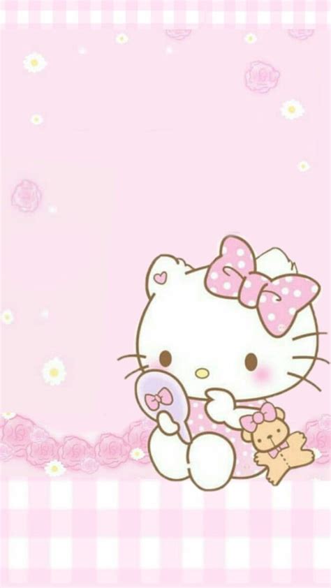 Cute Pink Hello Kitty Hd Phone Wallpaper Pxfuel