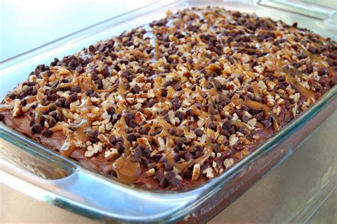 German Chocolate Turtle Cake