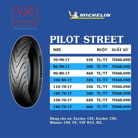 L P Xe M Y Michelin Pilot Street C C C Cho V Nh Inch Shopee Vi T Nam