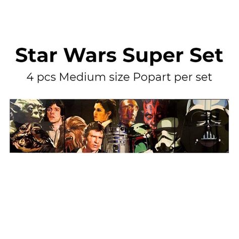 BBW Star Wars Superset Pop Art Pc Set X ISBN Shopee Malaysia