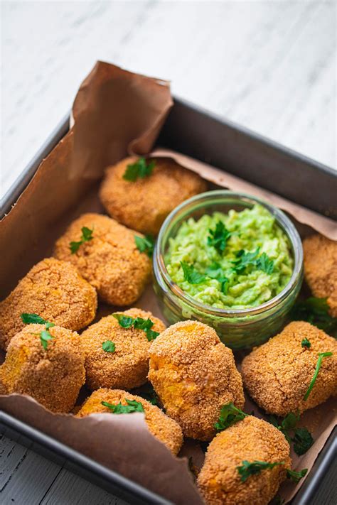 Vegan Chicken Nuggets Chickpea Nuggets Earth Of Maria