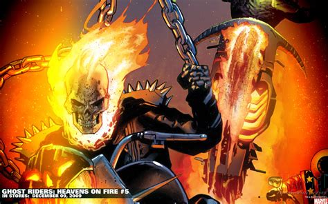 Ghost Rider Hd Wallpaper Heavens Fury Unleashed