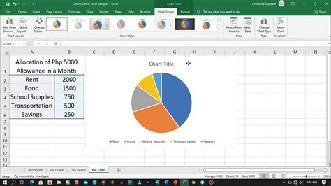 How To Make Graphs Using Microsoft Excel Youtube